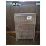 VINTAGE 3 DRAWER STAND...OAK
