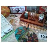 NEW LIGHT BULBS, NUT PICKER, BUTTONS, ETC.