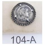 SILVER ANCIENT COIN C.113/12 BC ATTICA, ATHENS