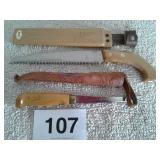 MARTTIINI FINLAND FILLET KNIFE, HAND SAW