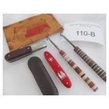 BARLOW KNIFE, ZURICH KNIFE, OLD RUG HOOKS, ETC.