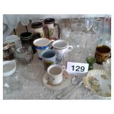 LOT OF MISC GLASSWARE