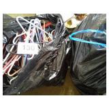 2 LARGE BAGS OF HANGERS