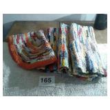 4 RAG RUGS, OVAL, 3 RECTANGLE