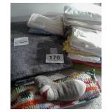 DISASTER BLANKET, MISC SHEETS, PILLOW CASES, ETC
