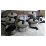 REVERE WARE POTS & PANS