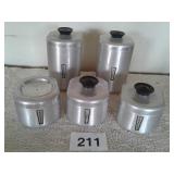 ALUMINUM CANNISTER SET