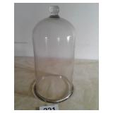 21" GLASS DOME