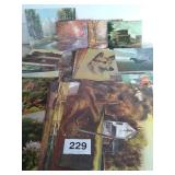 LOTS OF CANVAS PRINTS, CARDBOARD PRINTS