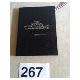 OFFICIAL BICENTENNIAL DAY COMMEMORATIVE SILVER