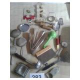 KITCHEN STRAINERS, ICE PICK, ROOSTER ITEMS