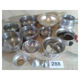 MIXING BOWLS, FOOD MILLS, FUNNELS, ETC