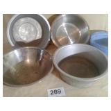ALUMINUM DISH PANS, ETC