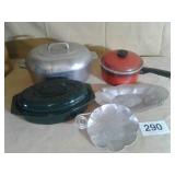 CLUB ALUMINUM,  WAGNER WARE, ROASTER, ETC