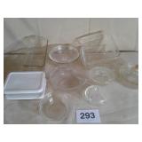 PYREX, FIRE KING BAKING DISHES