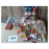 VINTAGE CHRISTMAS LIGHTS, BUBBLE LIGHTS, ETC