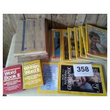 NATIONAL GEOGRAPHICS, SOME NEW, WORD BOOK,