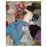 BOX FULL OF VINTAGE CLOTHING