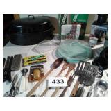ROASTER PAN, MICROWAVE COFFEE MAKER, THERMOS,