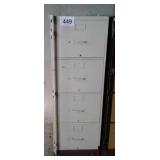 4 DRAWER HEAVY DUTY FILING CABINET