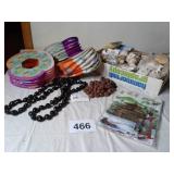 LARGE LOT OF SEA SHELL DECOR, ORIENTAL ITEMS,