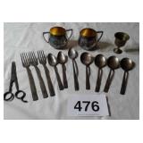 NOBILITY PLATE SILVERWARE, VTG EMPIRE CRAFTS