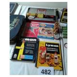 AMMUNITION, CLEANING KIT, RELOADING BOOKS, ETC