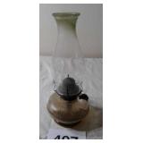 ANTIQUE OIL LAMP