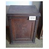 OLD RECORD CABINET OR STAND