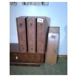 3 VINTAGE DRAWERS, NEAT HARDWARE