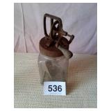 OLD RUSTY BUTTER CHURN