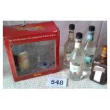 NEW UNOPENED CREME DE MENTHE, CACAO,