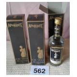 3 NEW APHRODITE BRAND OUZO ALCOHOL