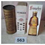 NEW COFFEE LIQUEUR,  FRANGELICO LIQUEUR,  ETC