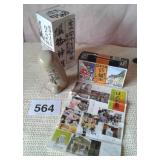 FULL DECANTER LIQUEUR,  CANS OF SAKE