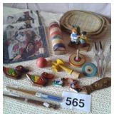 ORIENTAL TOYS, CHOP STICKS, ETC