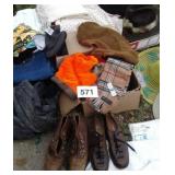 VINTAGE SHOES, HATS, MISC