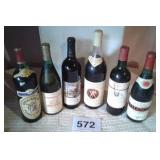 6 BOTTLES SEALED, WINE
