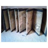 VINTAGE ORIENTAL FOLDING SCREEN