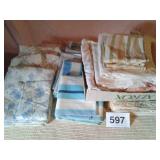 LOT OF FULL SIZE SHEETS