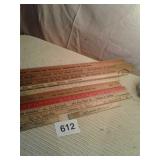 ADVERTISING YARD STICKS