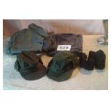 MILITARY NEW SWISS JEAN JACKET--2 HATS--SOCKS