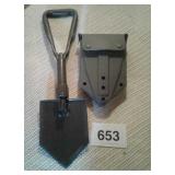 MILITARY ENTRENCHING TOOL WITH CARRYING CASE