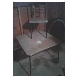 COSCO CARD TABLE WITH 4 CHAIRS