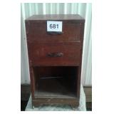 TWO DRAWER END TABLE