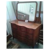 DRESSER WITH MIRROR