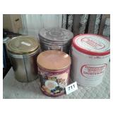 SHORTENING TIN, MISC