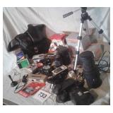 CAMERAS,CASES,SIGMA LENS, ETC