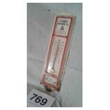 ADVERTISEMENT TEMPERATURE GAUGE