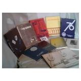 YEARBOOKS, WARBLER 1973,1974,1975,1976, FLAME